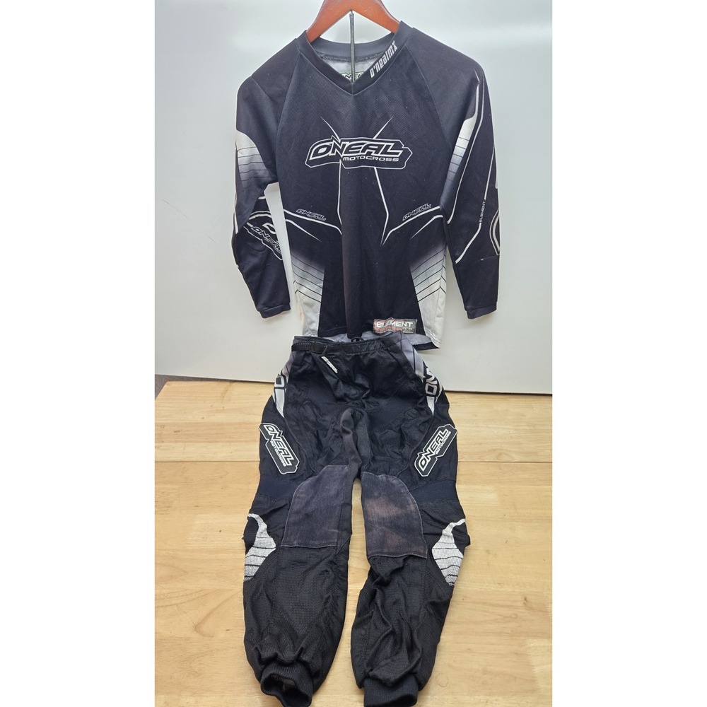Oneal Element Motocross Youth Jersey (LG) And Pants (28) Set